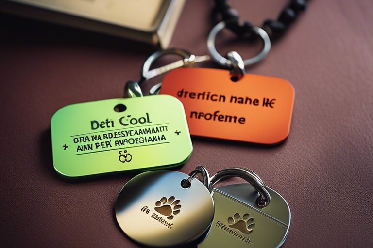 What Do You Put On A Dog Tag